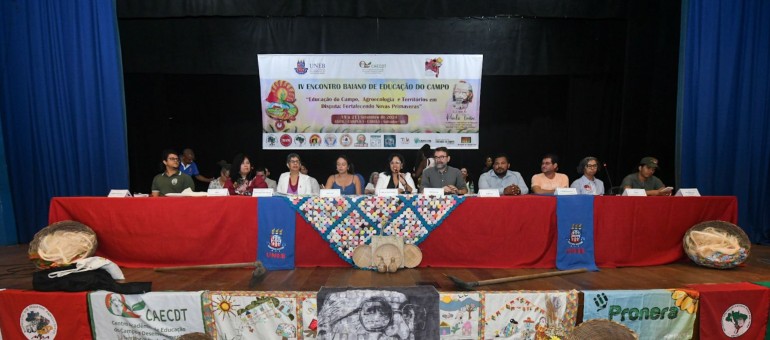 IV Encontro Baiano de Educação do Campo na UNEB discute Agroecologia e Territórios