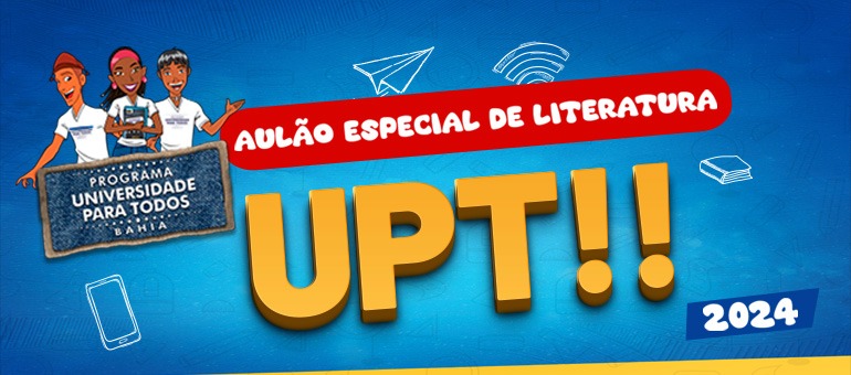 Aulão especial de Literatura destaca bate-papo com autor de obra sugerida no Vestibular UNEB 2025