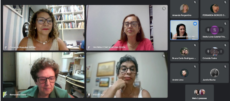 Webinário internacional dialoga sobre a formação docente na contemporaneidade