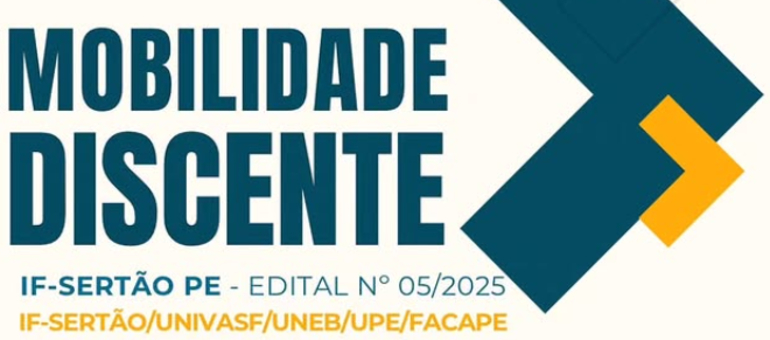 Estudantes da UNEB podem pleitear vagas para Programa de Mobilidade Estudantil no IF Sertão-PE; inscrições até 07/02